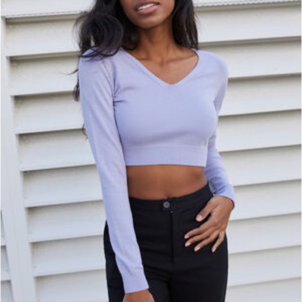 John Galt Cropped Sweater